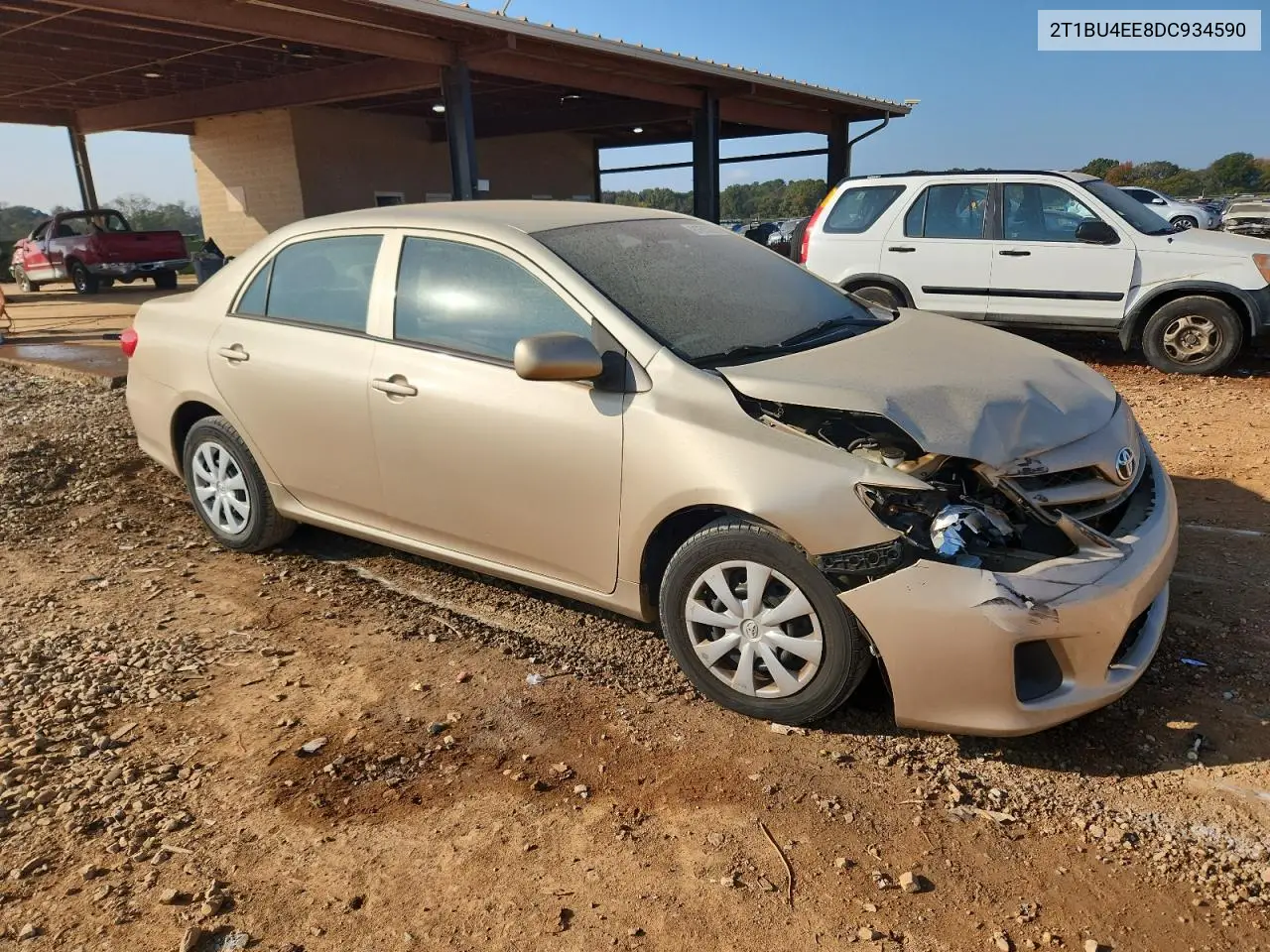 2T1BU4EE8DC934590 2013 Toyota Corolla Base
