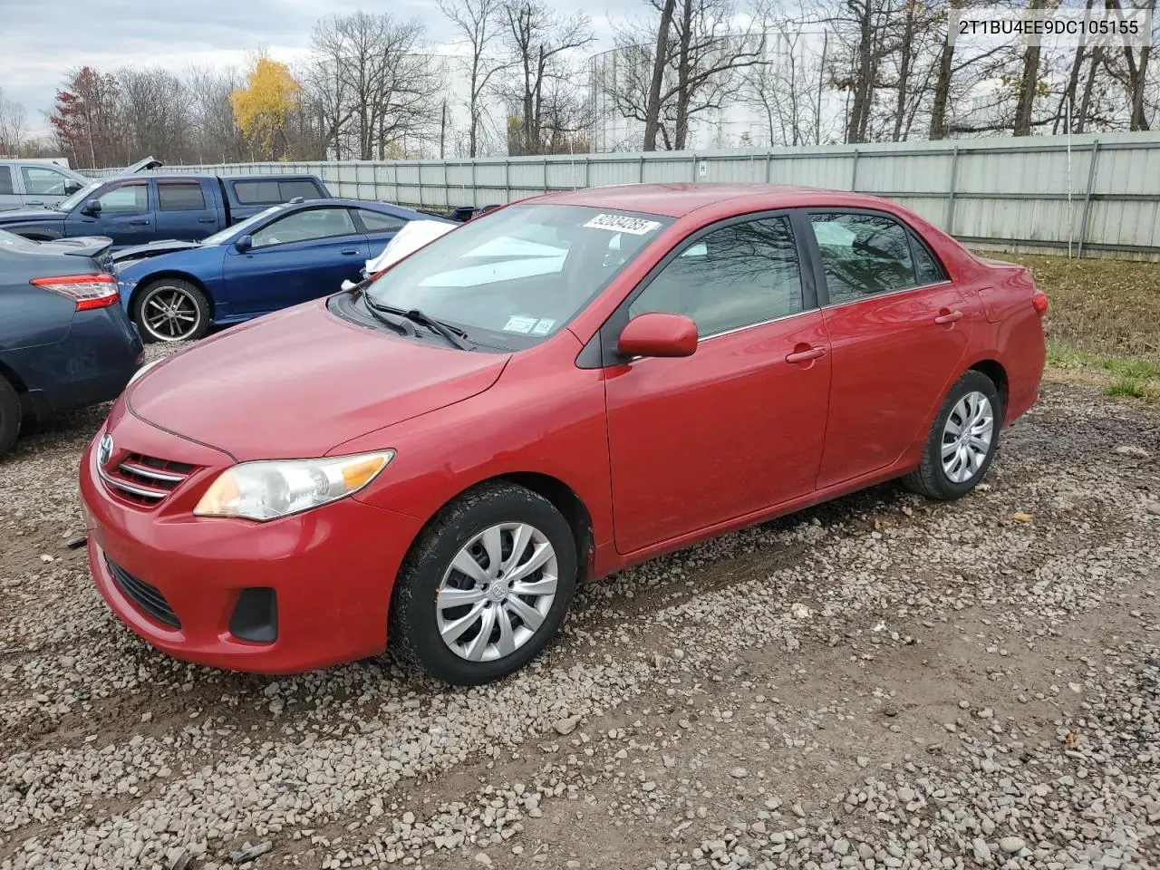 2T1BU4EE9DC105155 2013 Toyota Corolla Base