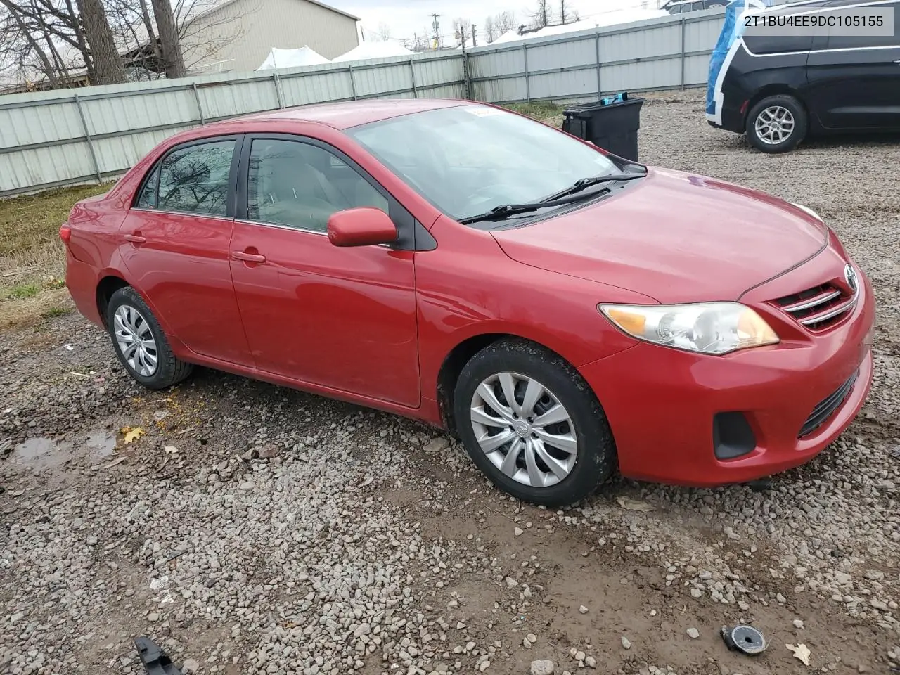 2T1BU4EE9DC105155 2013 Toyota Corolla Base