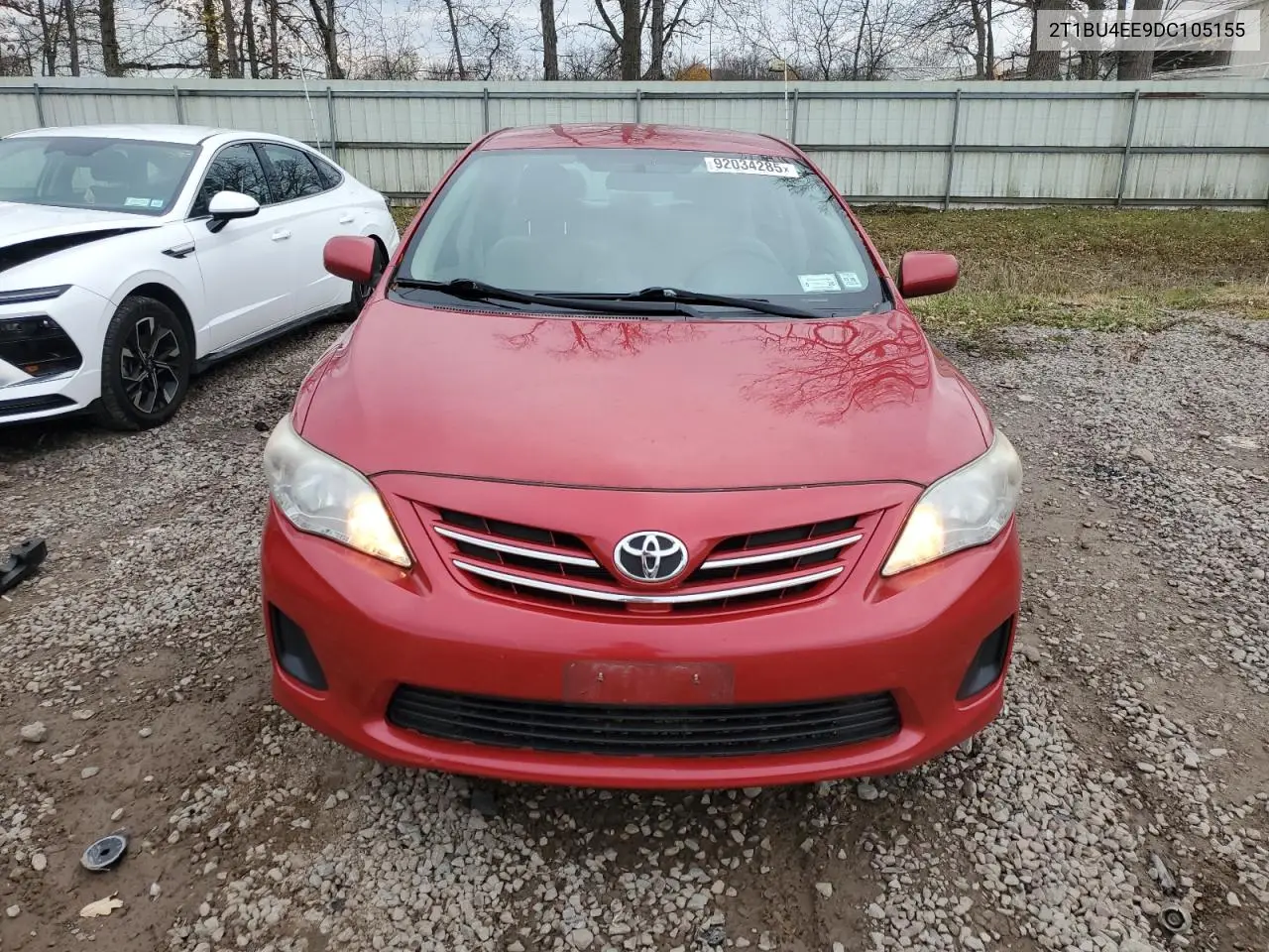 2T1BU4EE9DC105155 2013 Toyota Corolla Base