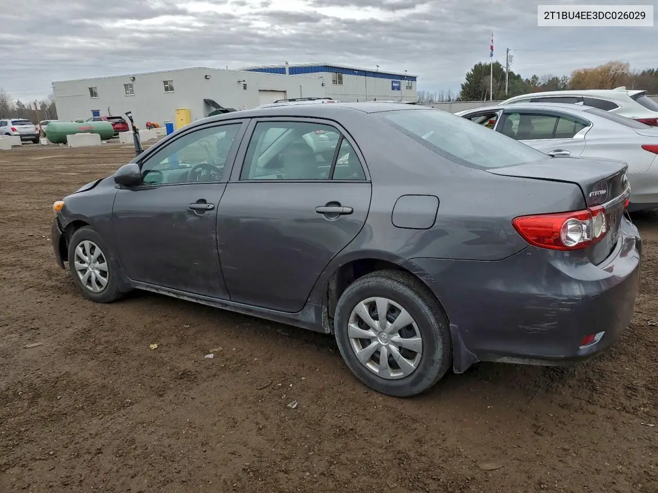 2T1BU4EE3DC026029 2013 Toyota Corolla Base