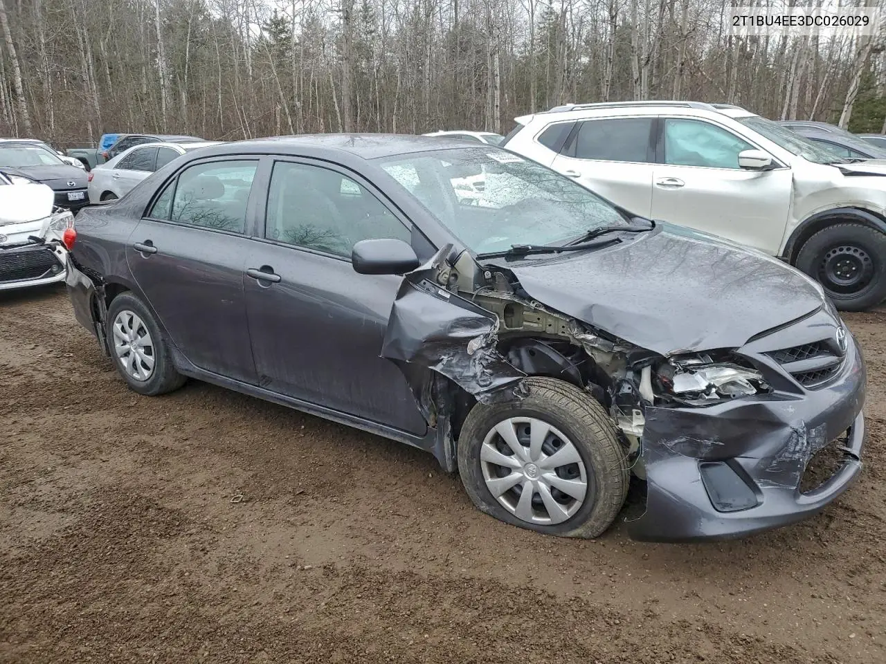 2T1BU4EE3DC026029 2013 Toyota Corolla Base