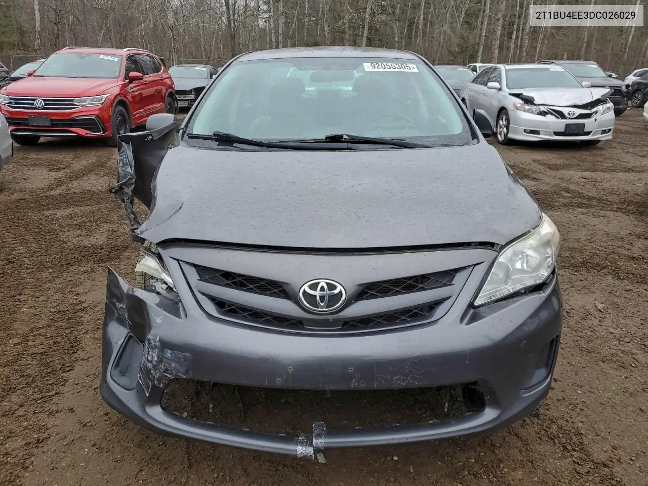 2T1BU4EE3DC026029 2013 Toyota Corolla Base