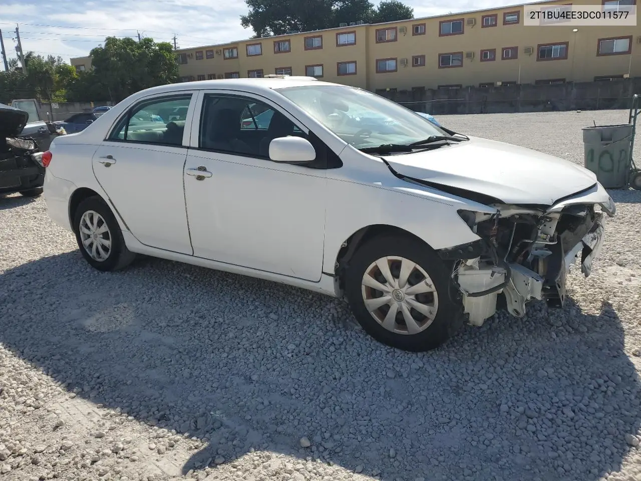 2T1BU4EE3DC011577 2013 Toyota Corolla Base
