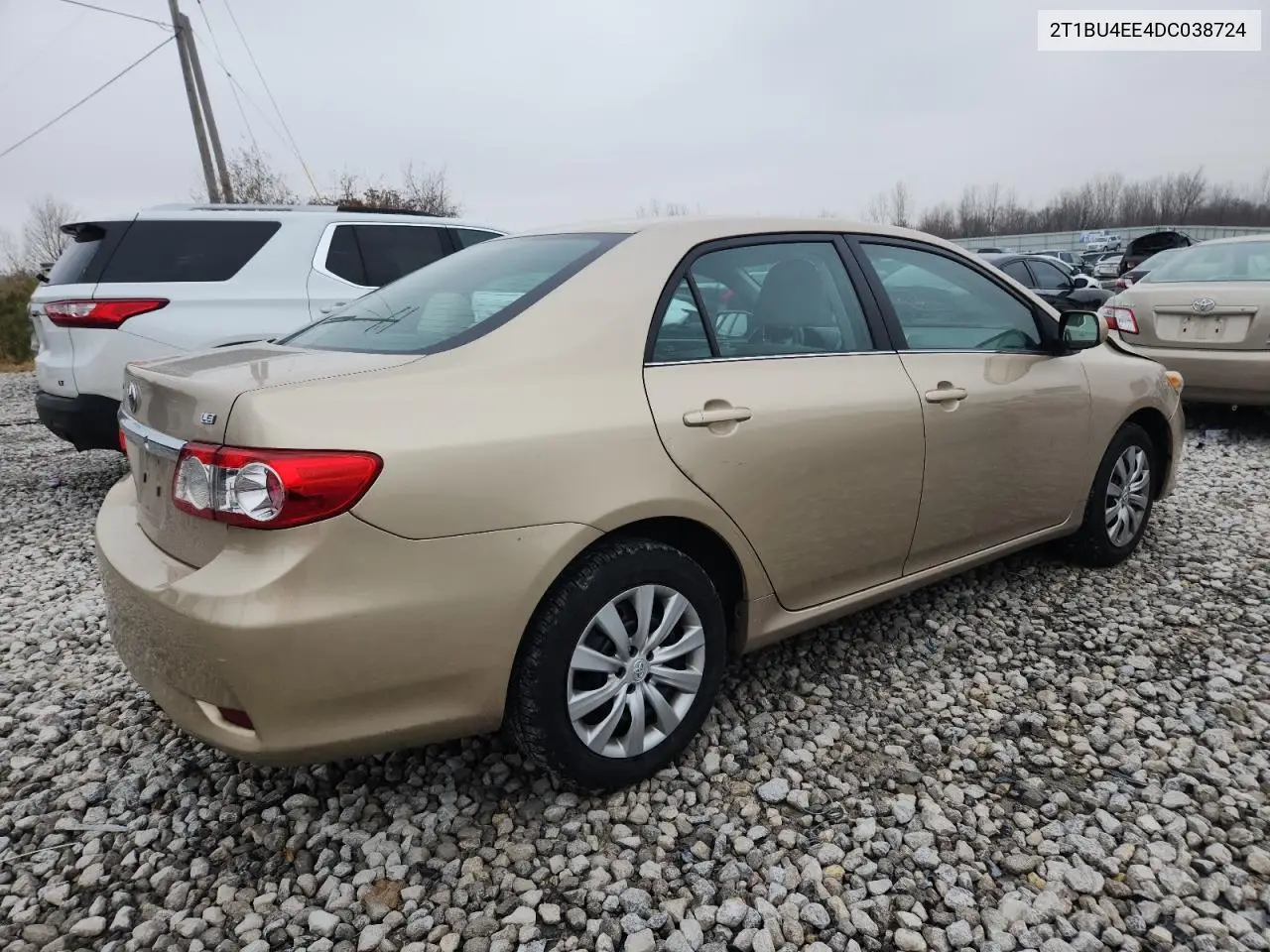 2T1BU4EE4DC038724 2013 Toyota Corolla Base