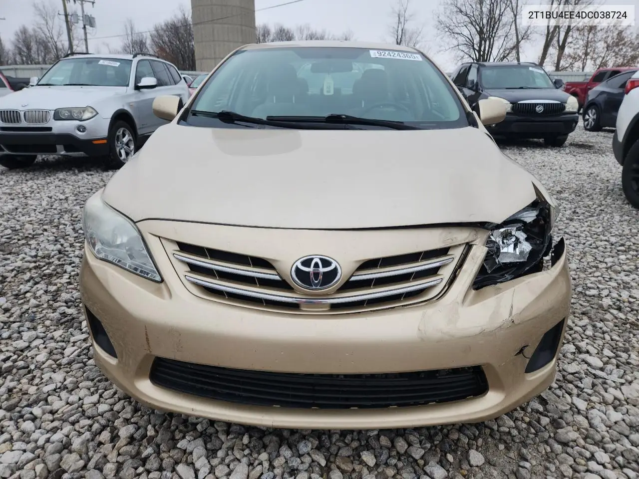 2T1BU4EE4DC038724 2013 Toyota Corolla Base
