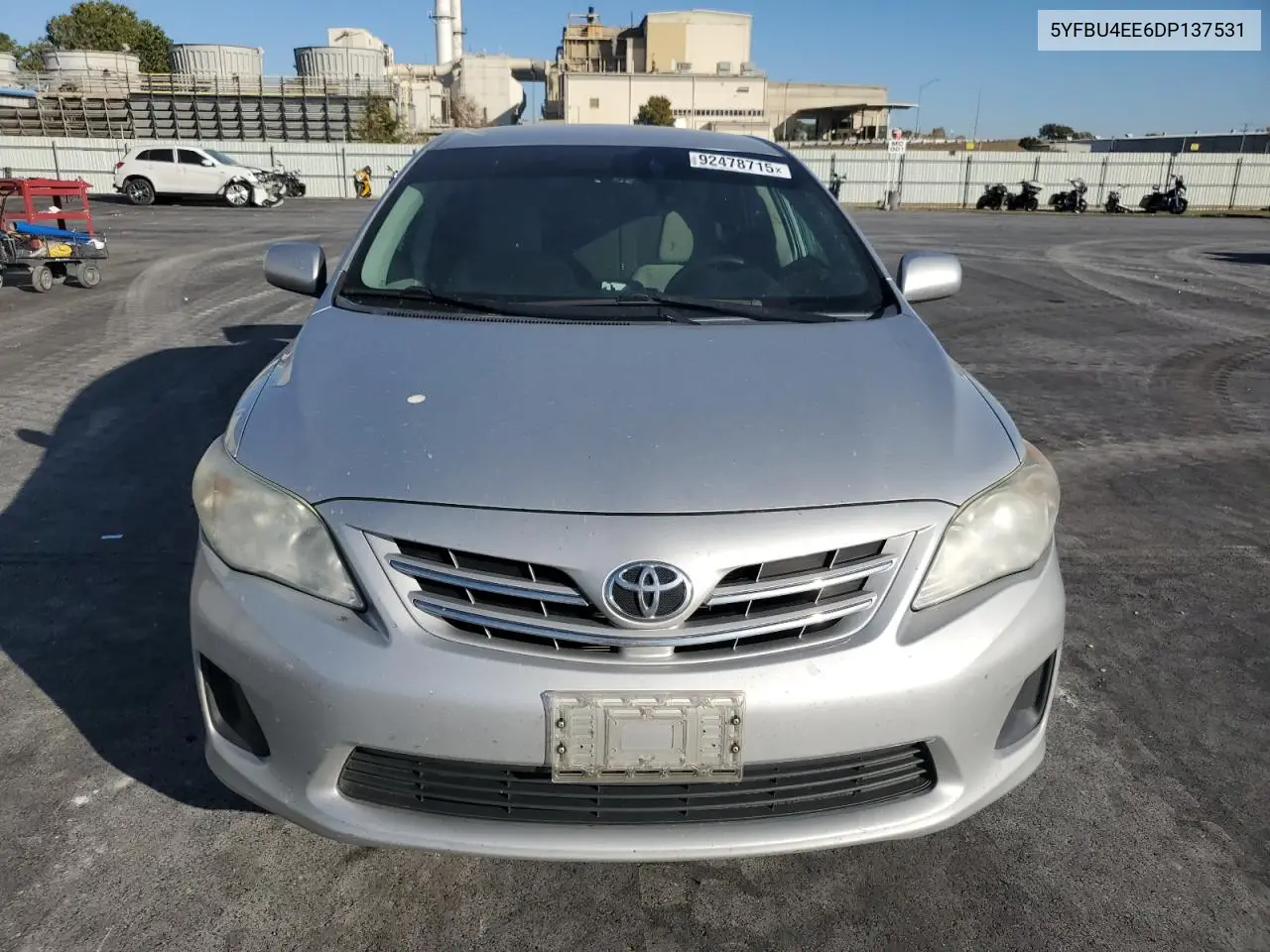 5YFBU4EE6DP137531 2013 Toyota Corolla Base