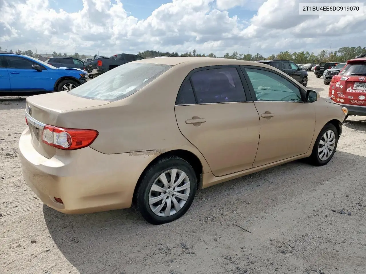 2T1BU4EE6DC919070 2013 Toyota Corolla Base