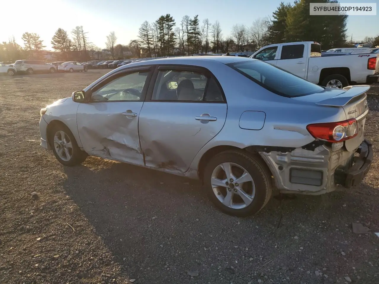 5YFBU4EE0DP194923 2013 Toyota Corolla Base