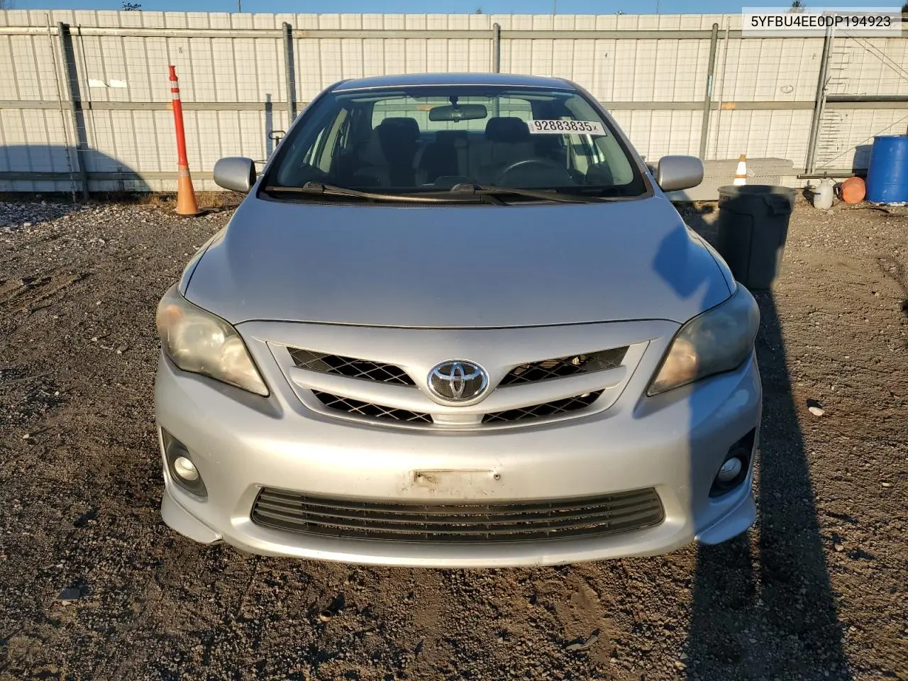 5YFBU4EE0DP194923 2013 Toyota Corolla Base