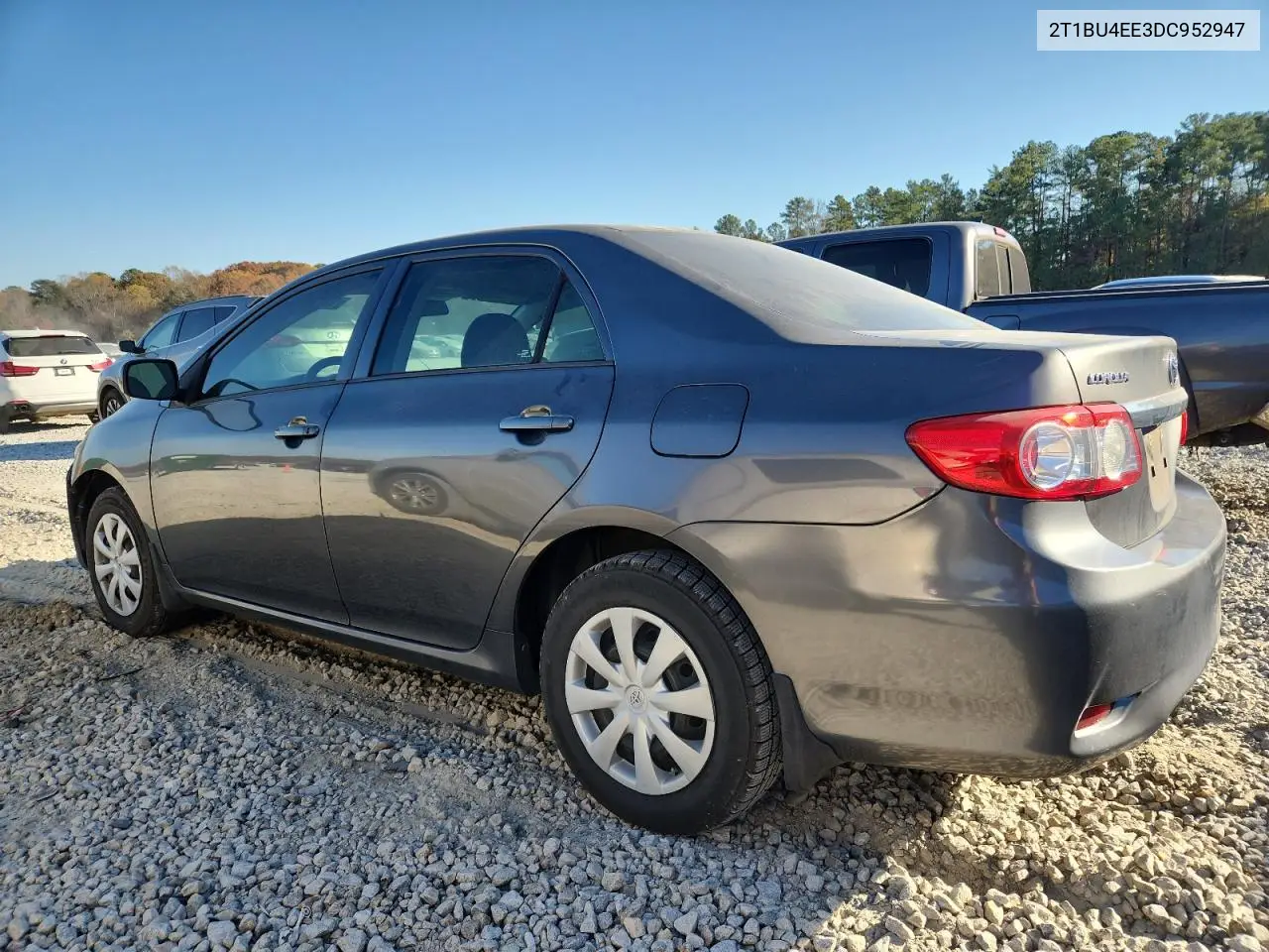 2T1BU4EE3DC952947 2013 Toyota Corolla Base