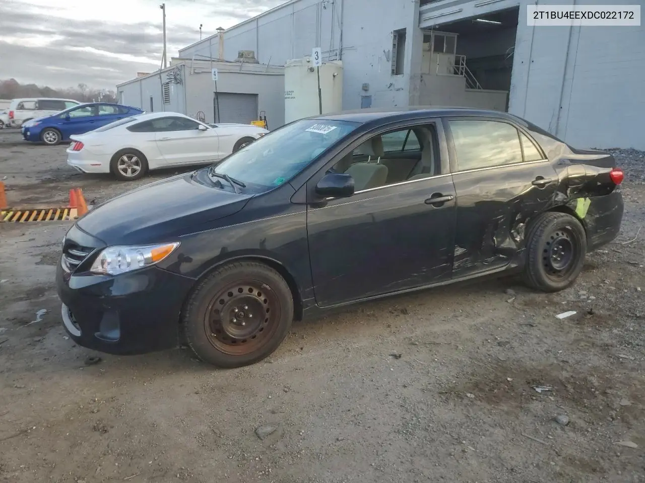 2T1BU4EEXDC022172 2013 Toyota Corolla Base