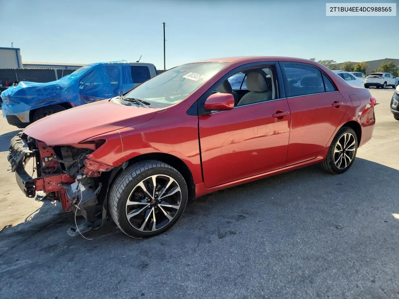 2T1BU4EE4DC988565 2013 Toyota Corolla Base