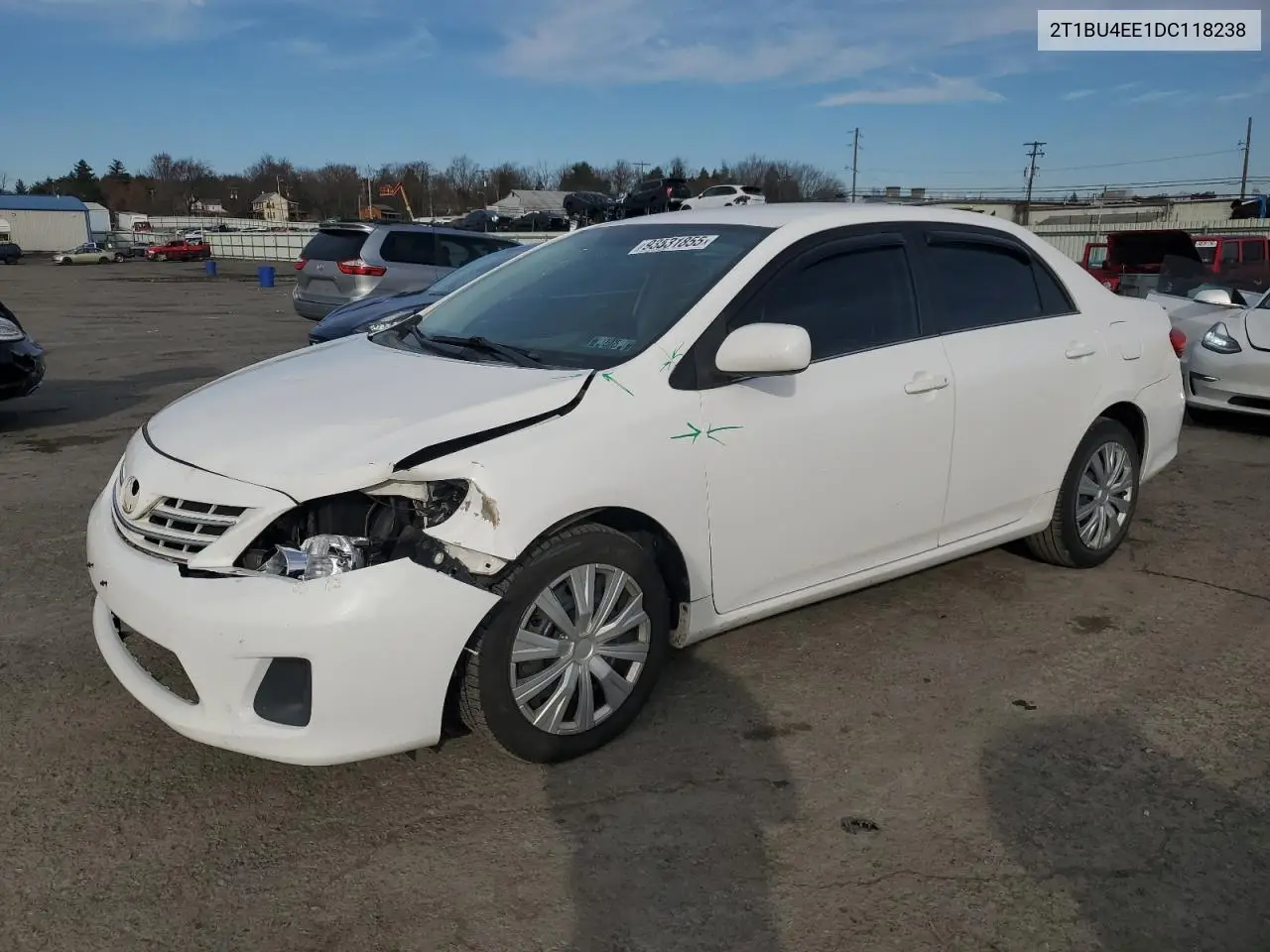 2T1BU4EE1DC118238 2013 Toyota Corolla Base