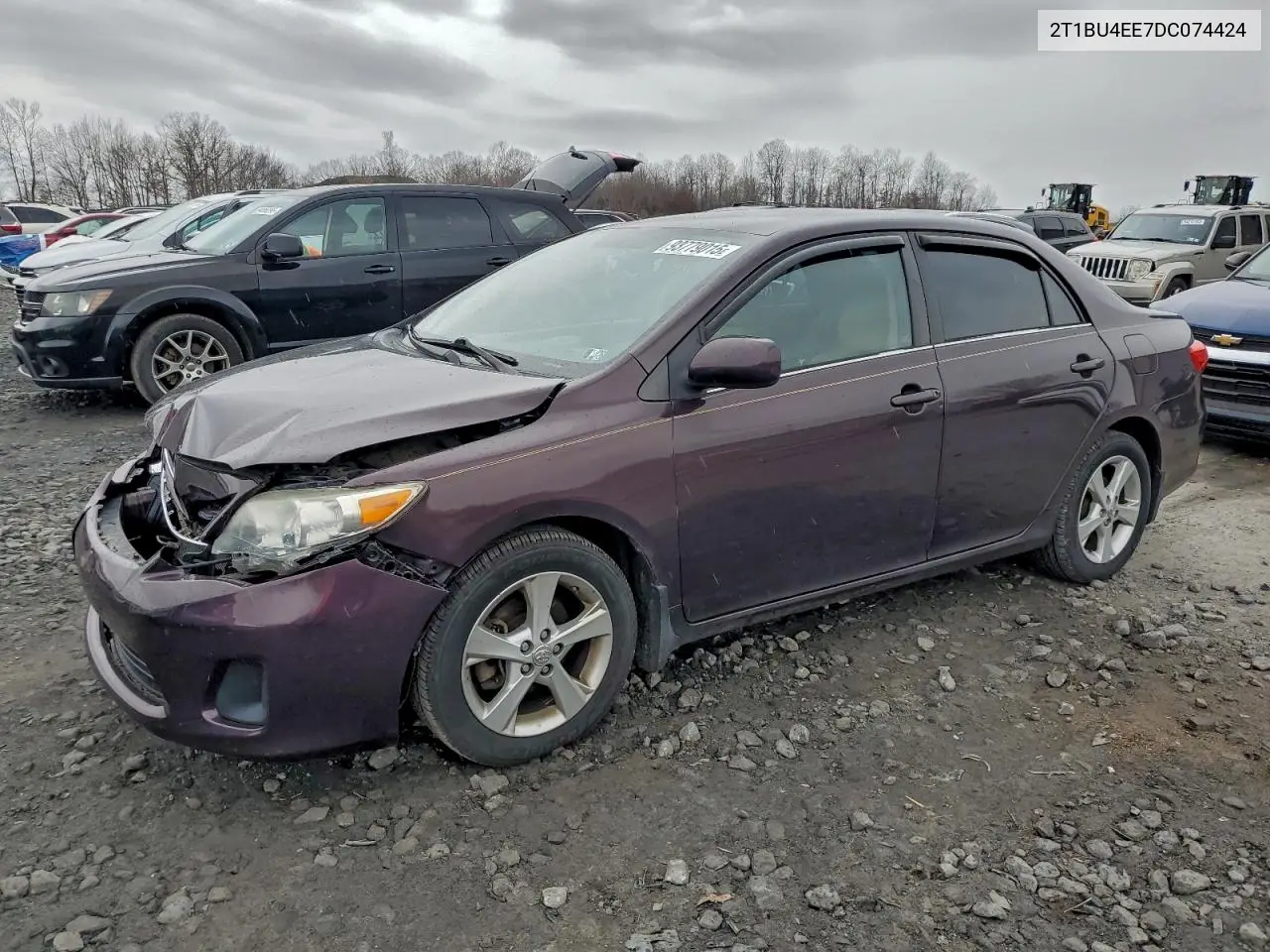 2T1BU4EE7DC074424 2013 Toyota Corolla Base