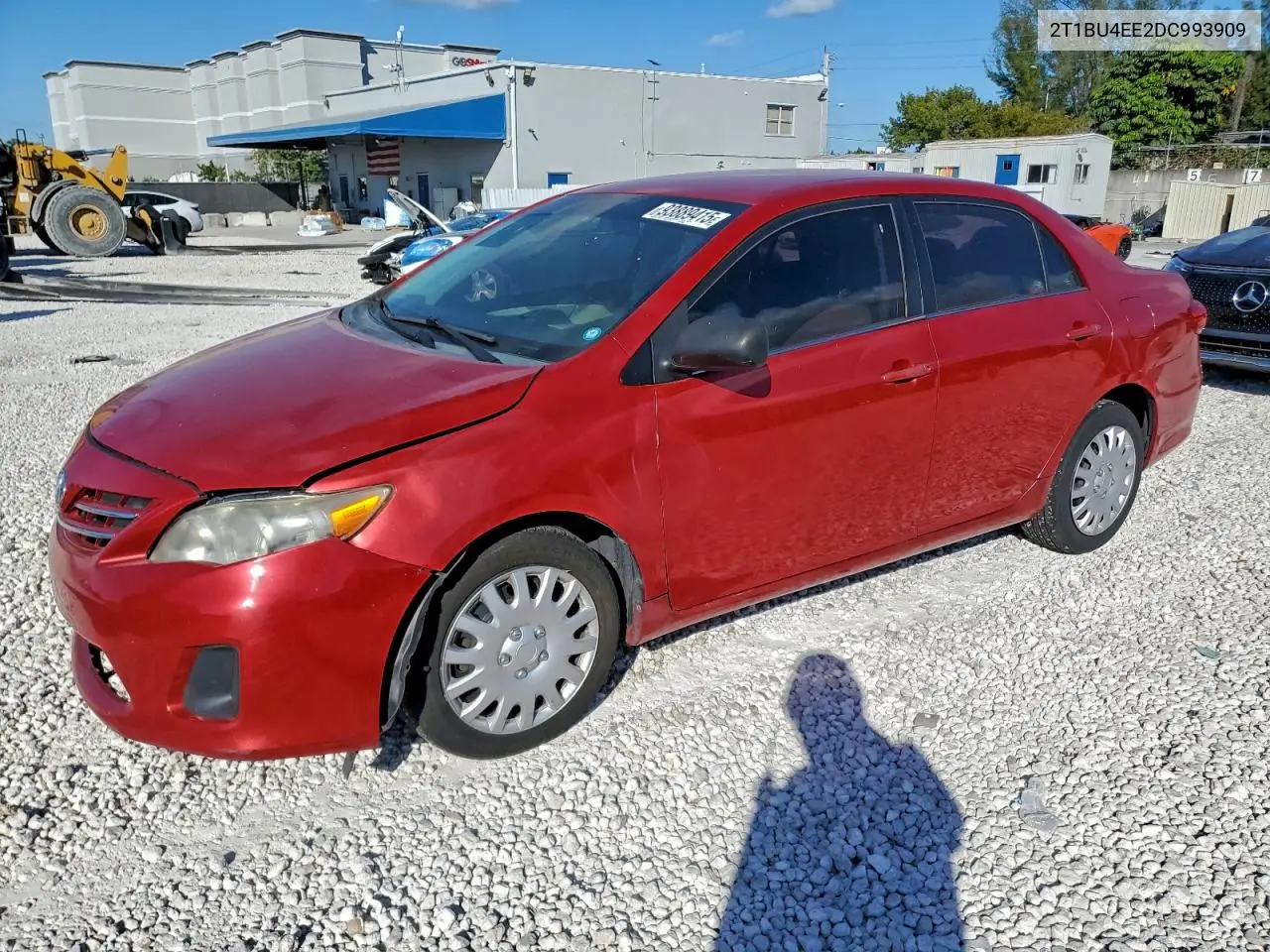 2T1BU4EE2DC993909 2013 Toyota Corolla Base
