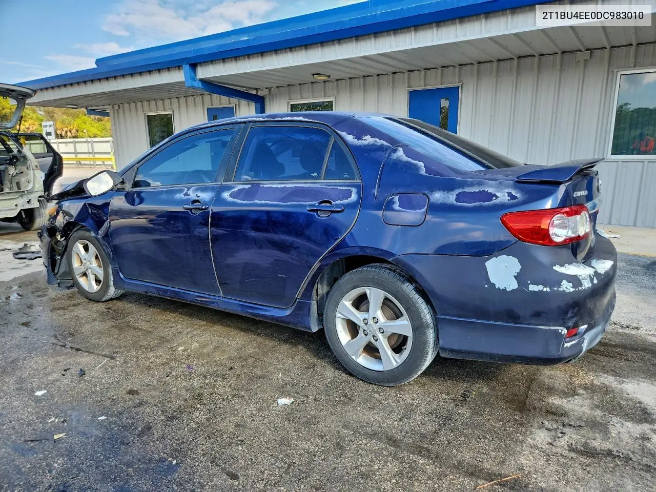 2T1BU4EE0DC983010 2013 Toyota Corolla Base
