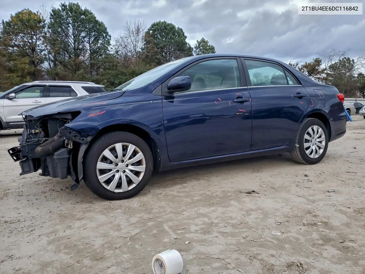2T1BU4EE6DC116842 2013 Toyota Corolla Base