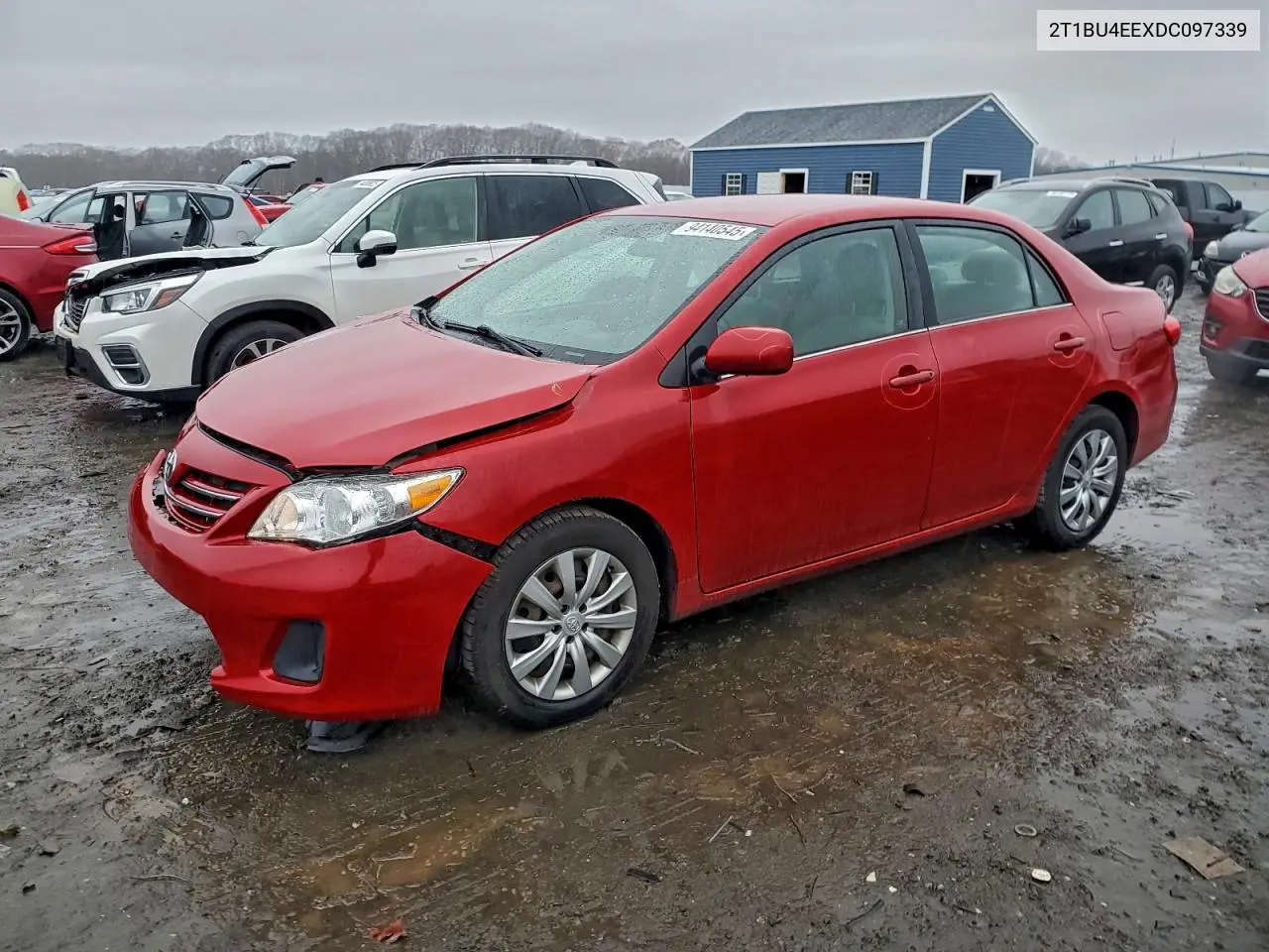 2T1BU4EEXDC097339 2013 Toyota Corolla Base