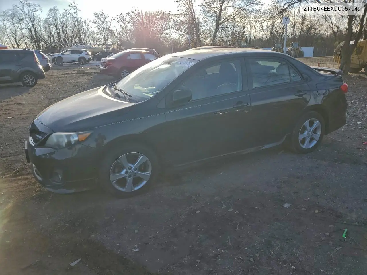 2T1BU4EEXDC057049 2013 Toyota Corolla Base
