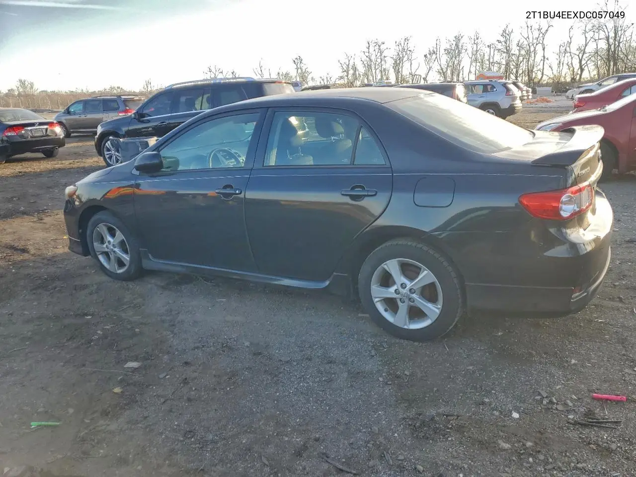2T1BU4EEXDC057049 2013 Toyota Corolla Base