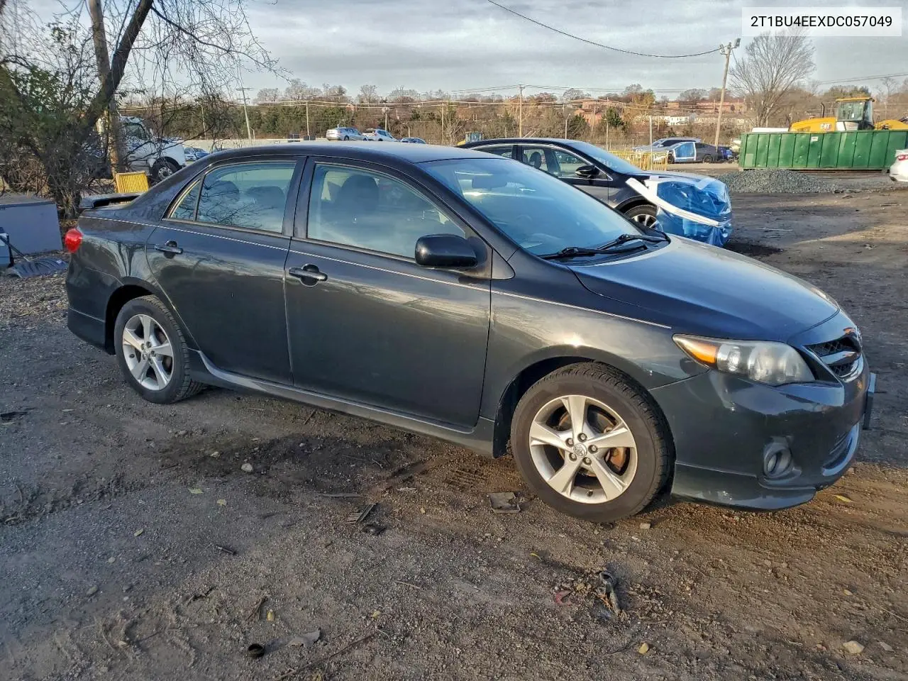 2T1BU4EEXDC057049 2013 Toyota Corolla Base