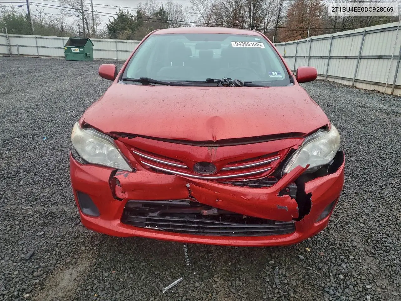 2T1BU4EE0DC928069 2013 Toyota Corolla Base