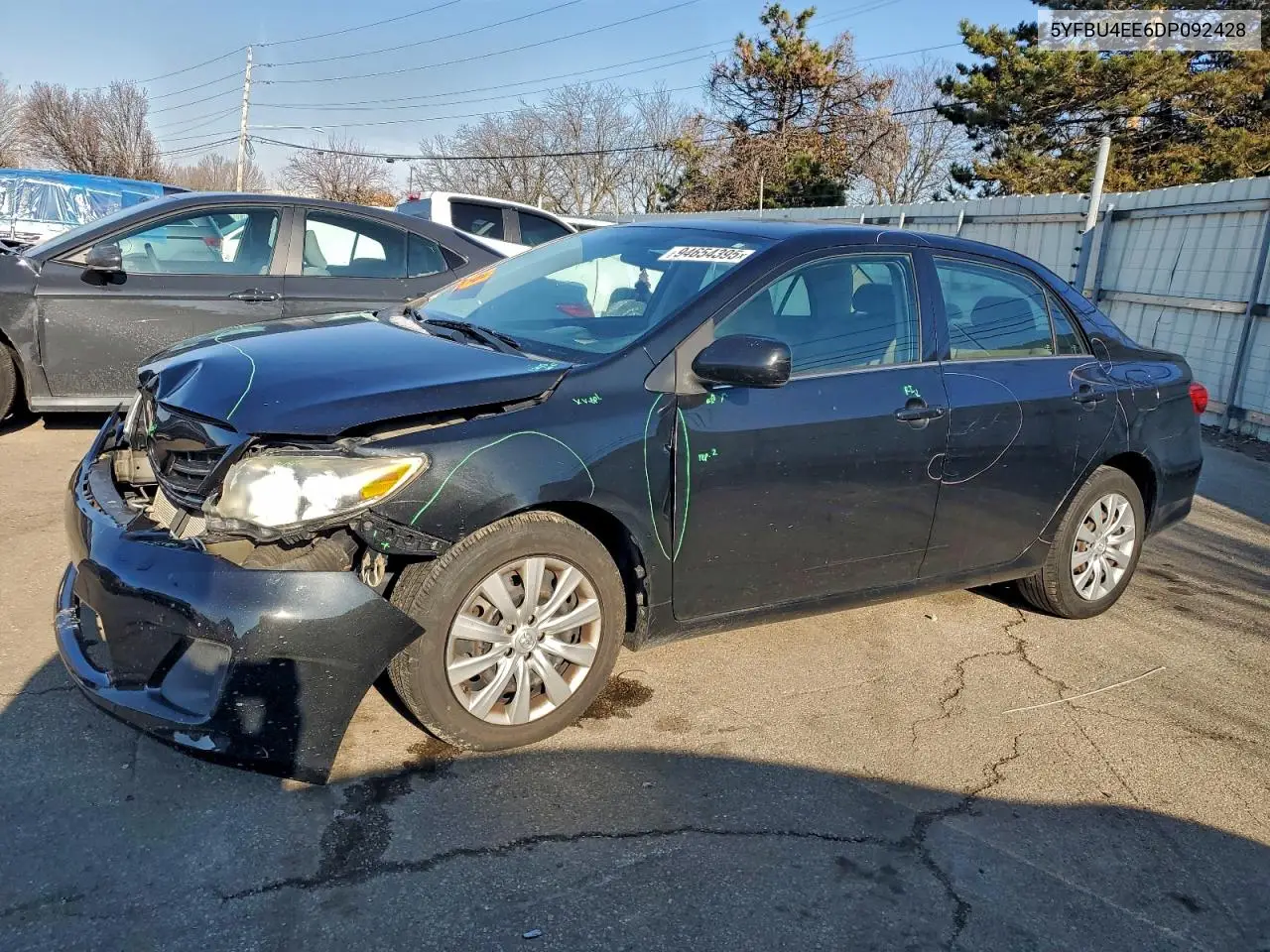 5YFBU4EE6DP092428 2013 Toyota Corolla Base