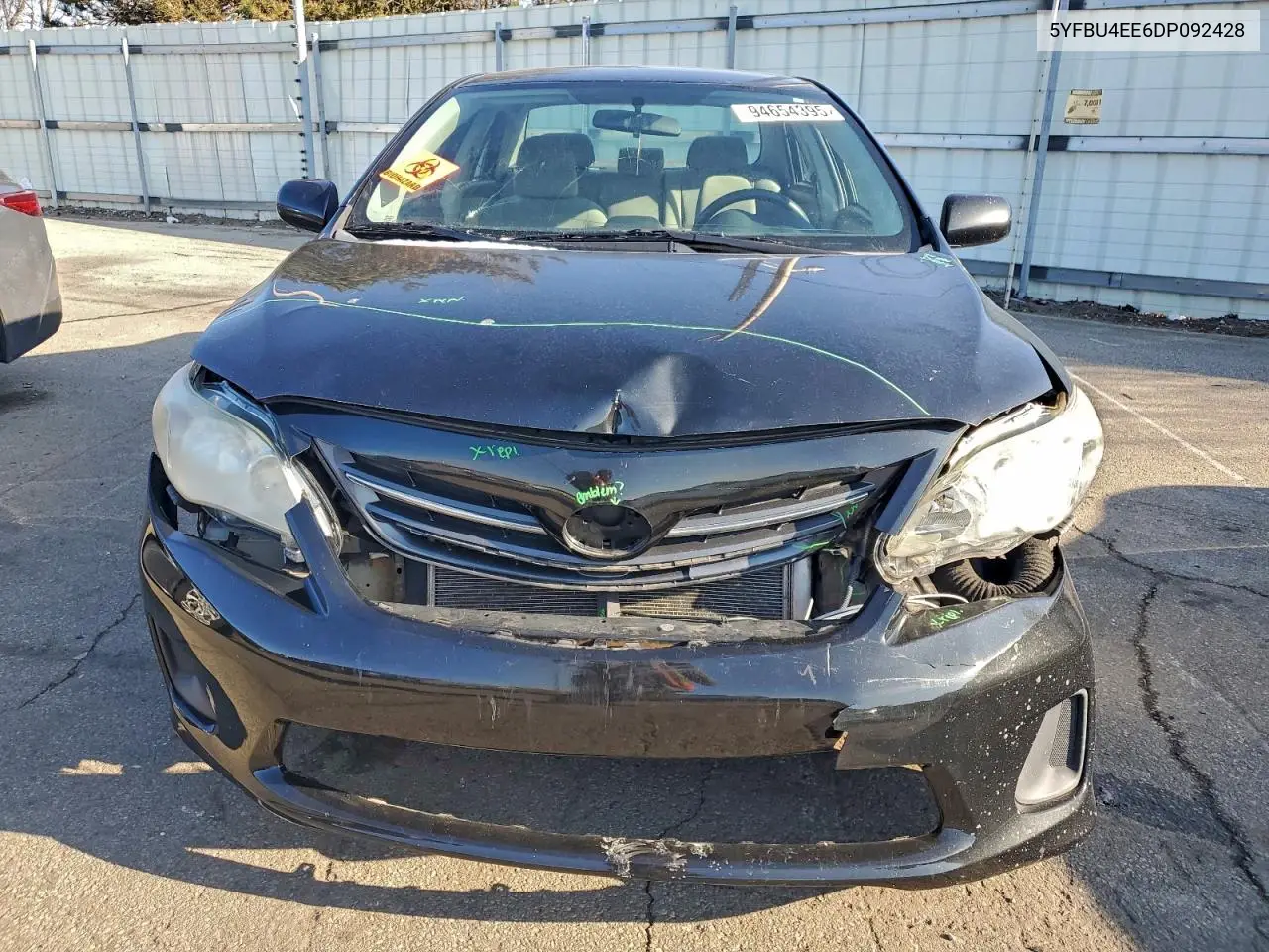 5YFBU4EE6DP092428 2013 Toyota Corolla Base