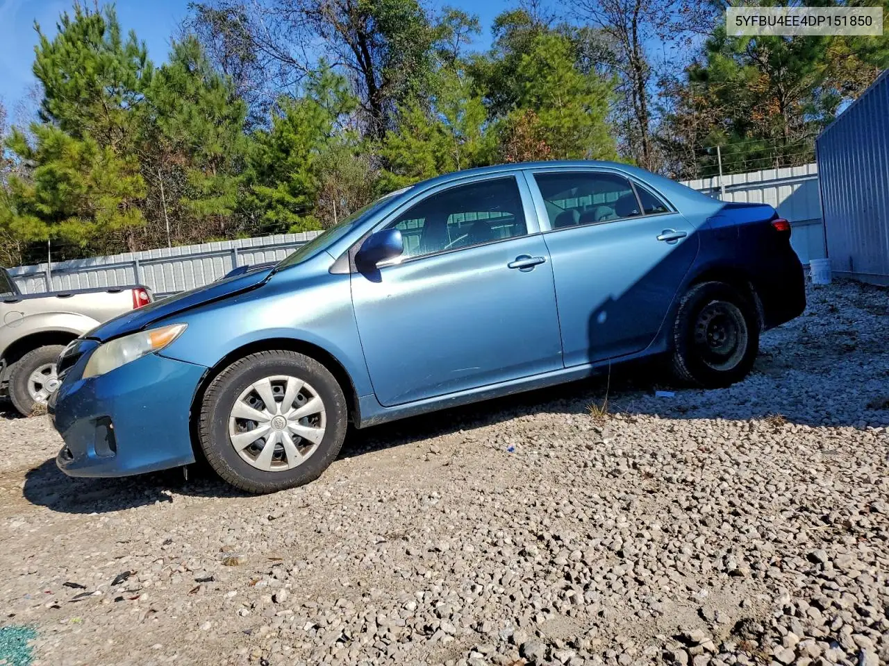 5YFBU4EE4DP151850 2013 Toyota Corolla Base