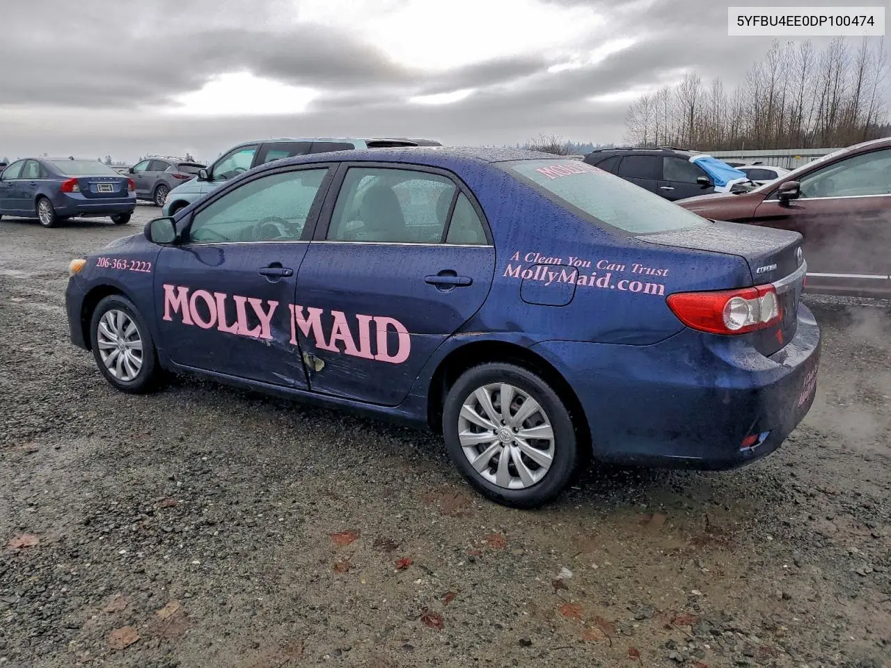 5YFBU4EE0DP100474 2013 Toyota Corolla Base