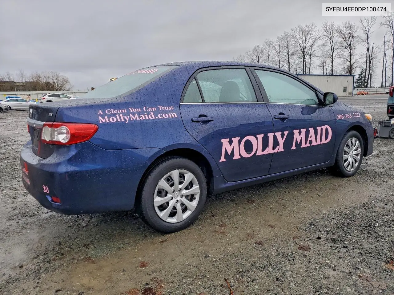 5YFBU4EE0DP100474 2013 Toyota Corolla Base