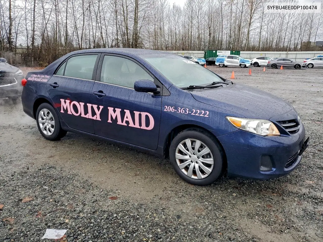 5YFBU4EE0DP100474 2013 Toyota Corolla Base