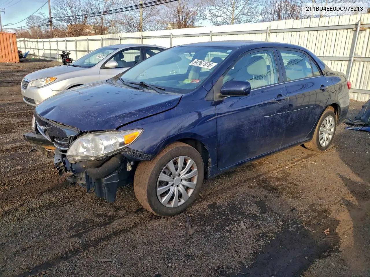 2T1BU4EE0DC978213 2013 Toyota Corolla Base