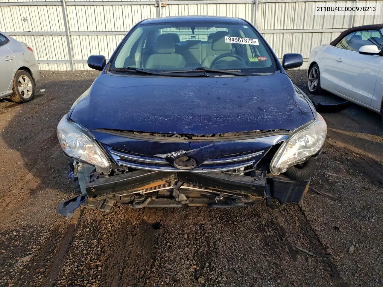2T1BU4EE0DC978213 2013 Toyota Corolla Base