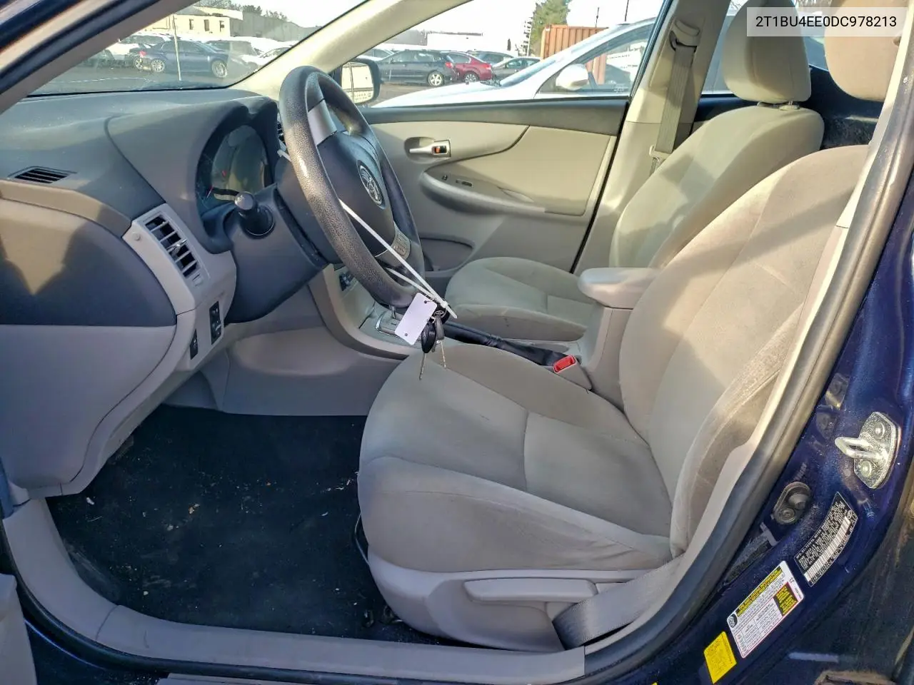 2T1BU4EE0DC978213 2013 Toyota Corolla Base