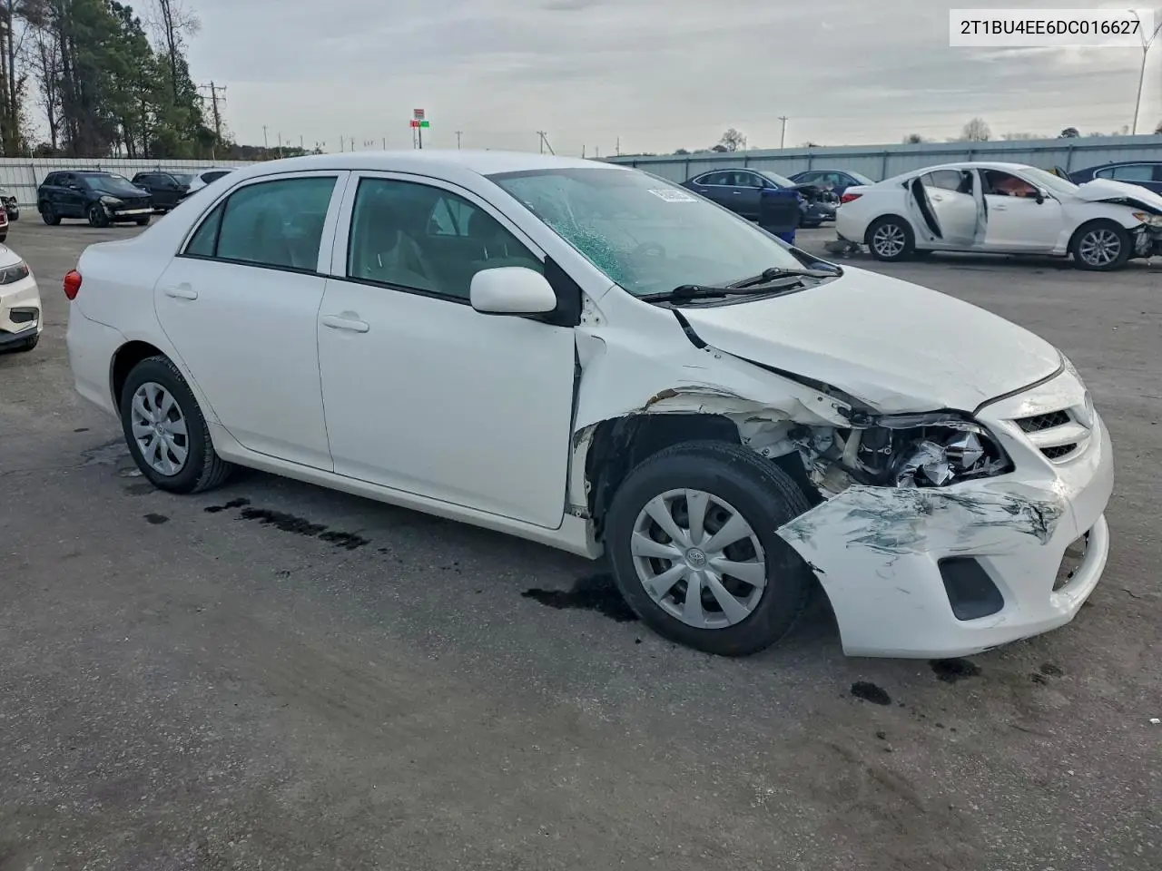 2T1BU4EE6DC016627 2013 Toyota Corolla Base