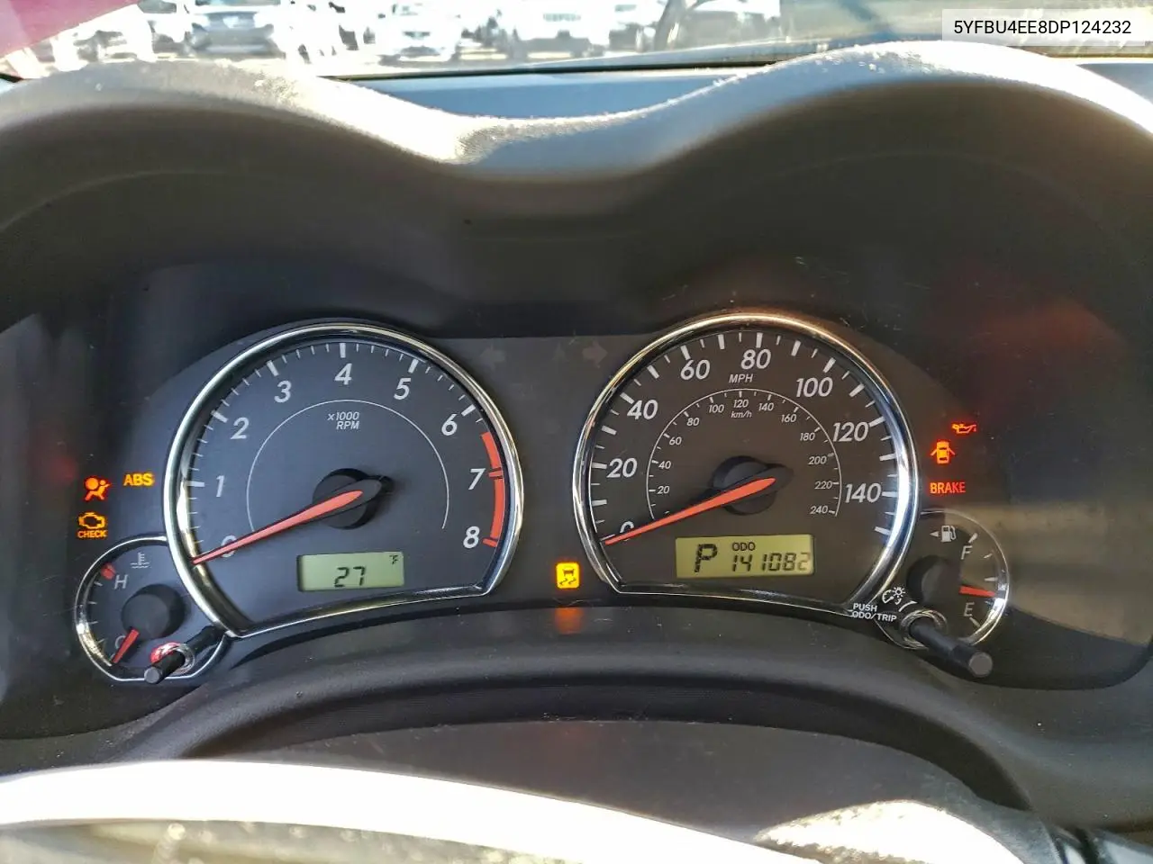 5YFBU4EE8DP124232 2013 Toyota Corolla Base