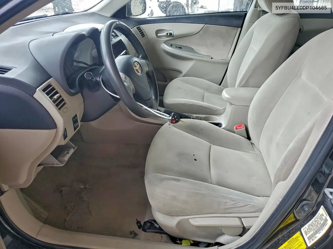 5YFBU4EE0DP104685 2013 Toyota Corolla Base