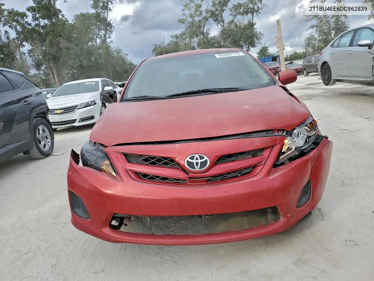 2T1BU4EE6DC962839 2013 Toyota Corolla Base