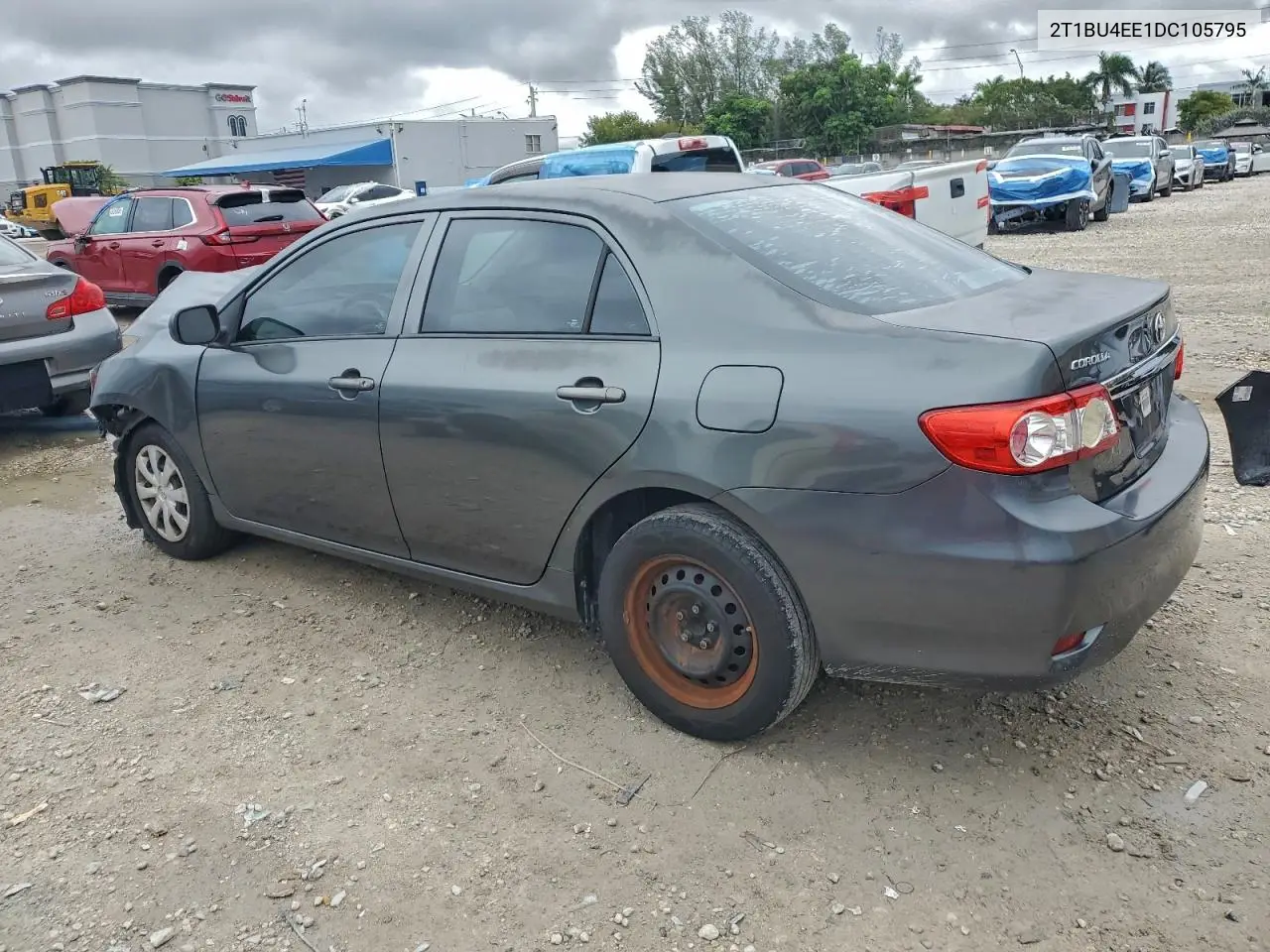 2T1BU4EE1DC105795 2013 Toyota Corolla Base