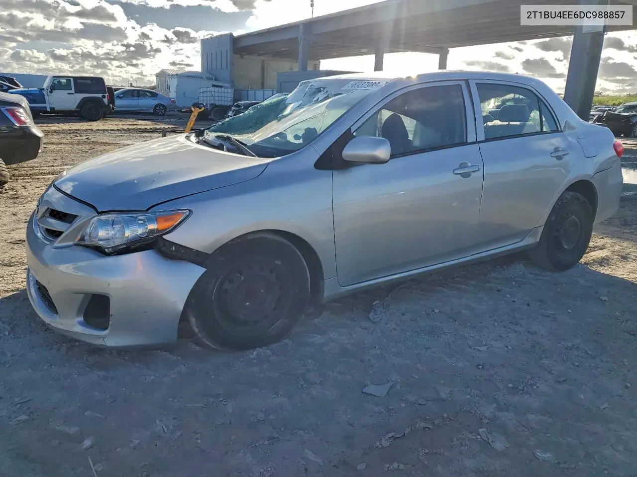 2T1BU4EE6DC988857 2013 Toyota Corolla Base