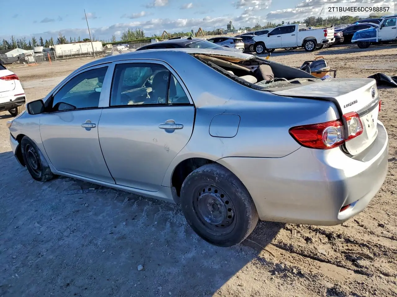 2T1BU4EE6DC988857 2013 Toyota Corolla Base