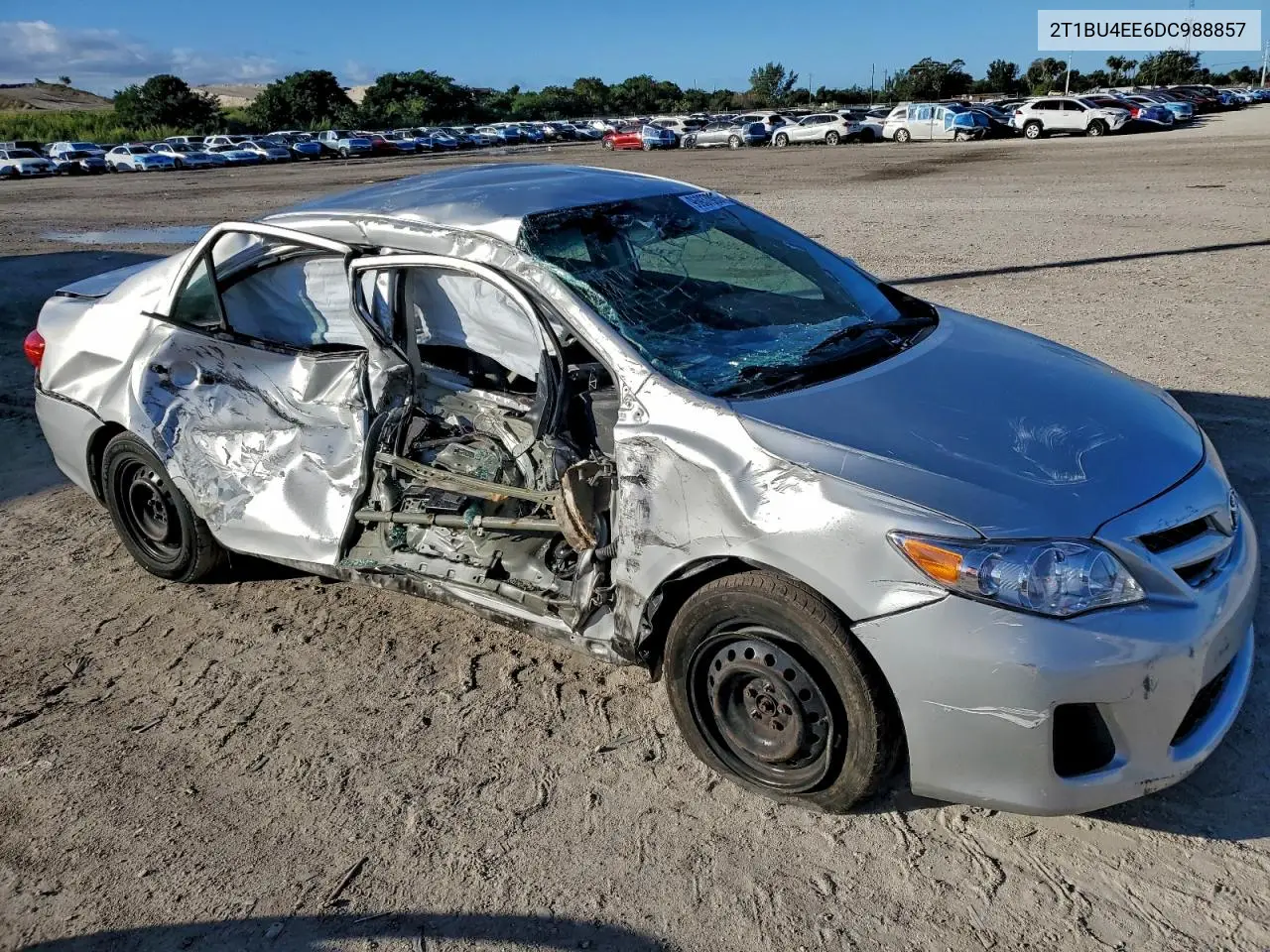 2T1BU4EE6DC988857 2013 Toyota Corolla Base