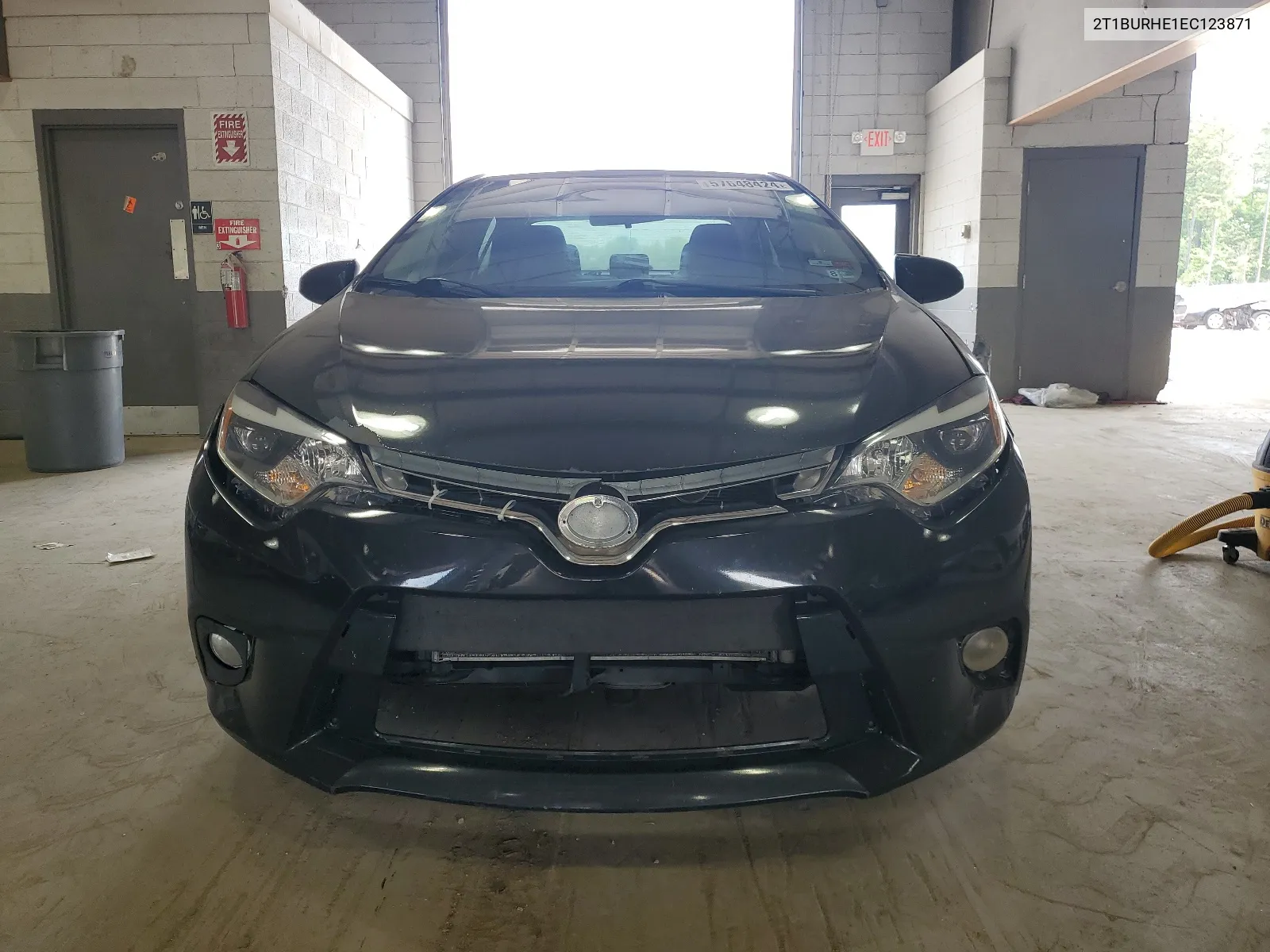 2014 Toyota Corolla L VIN: 2T1BURHE1EC123871 Lot: 57648424