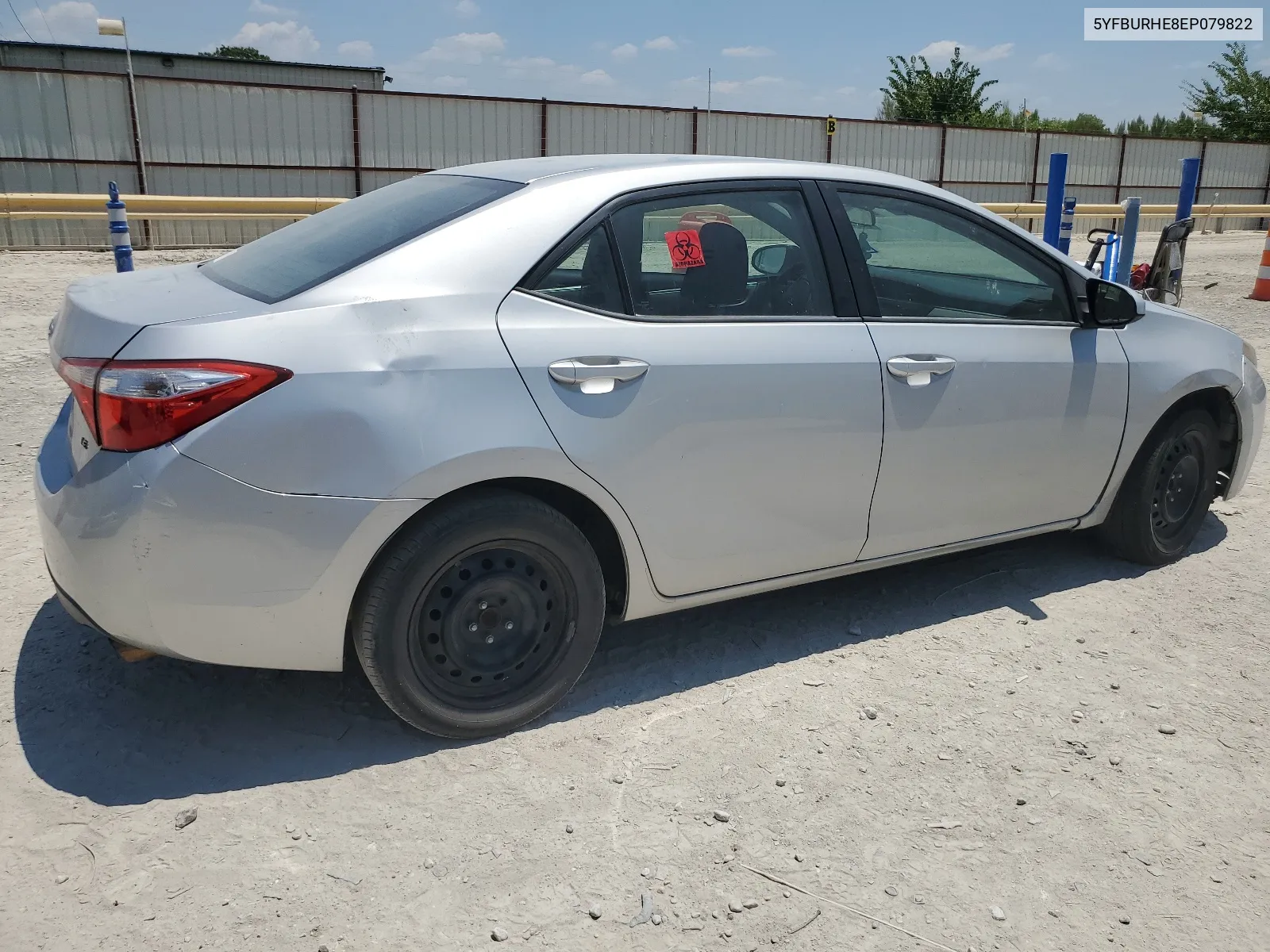 2014 Toyota Corolla L VIN: 5YFBURHE8EP079822 Lot: 62753494