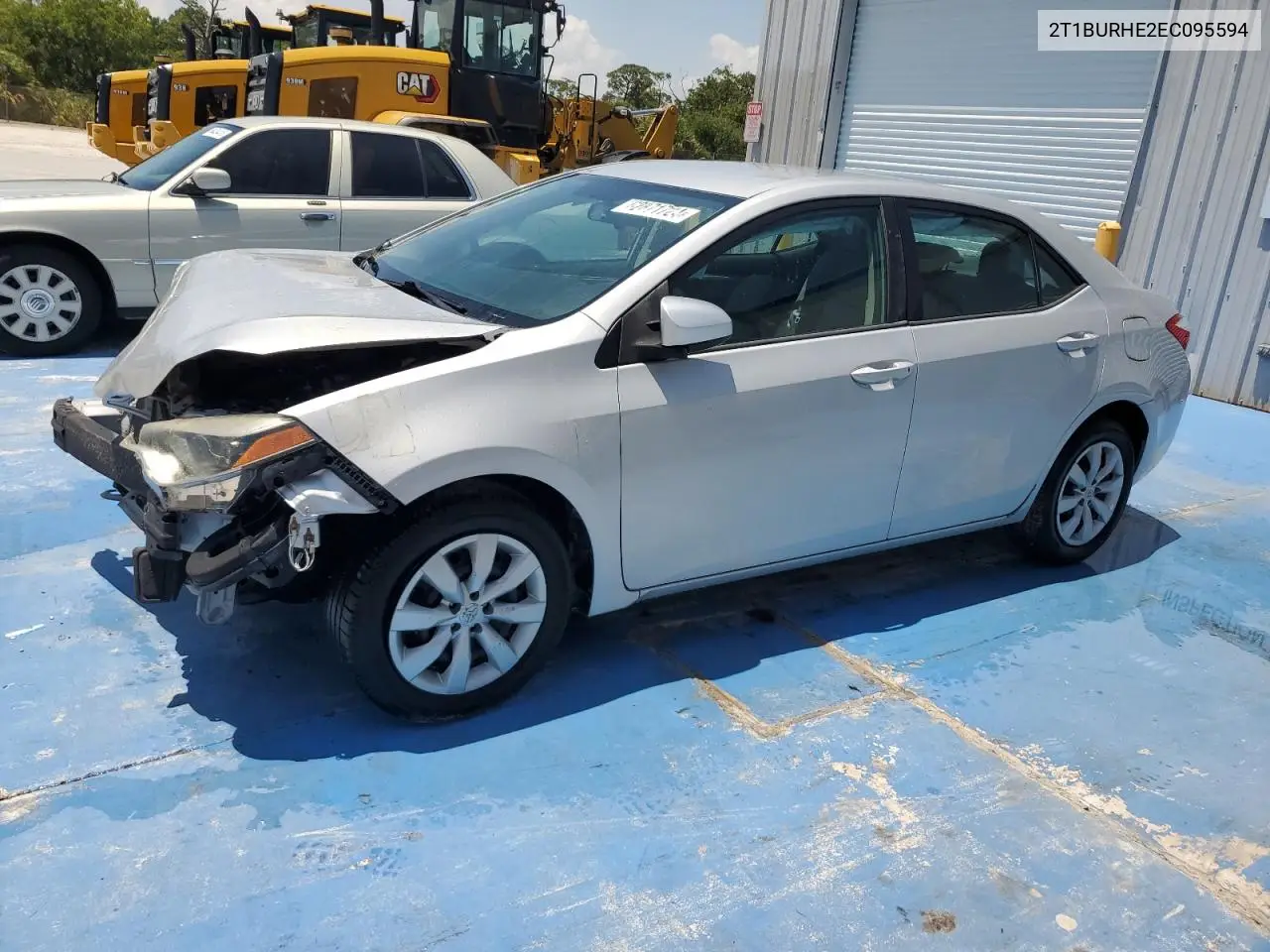 2T1BURHE2EC095594 2014 Toyota Corolla L
