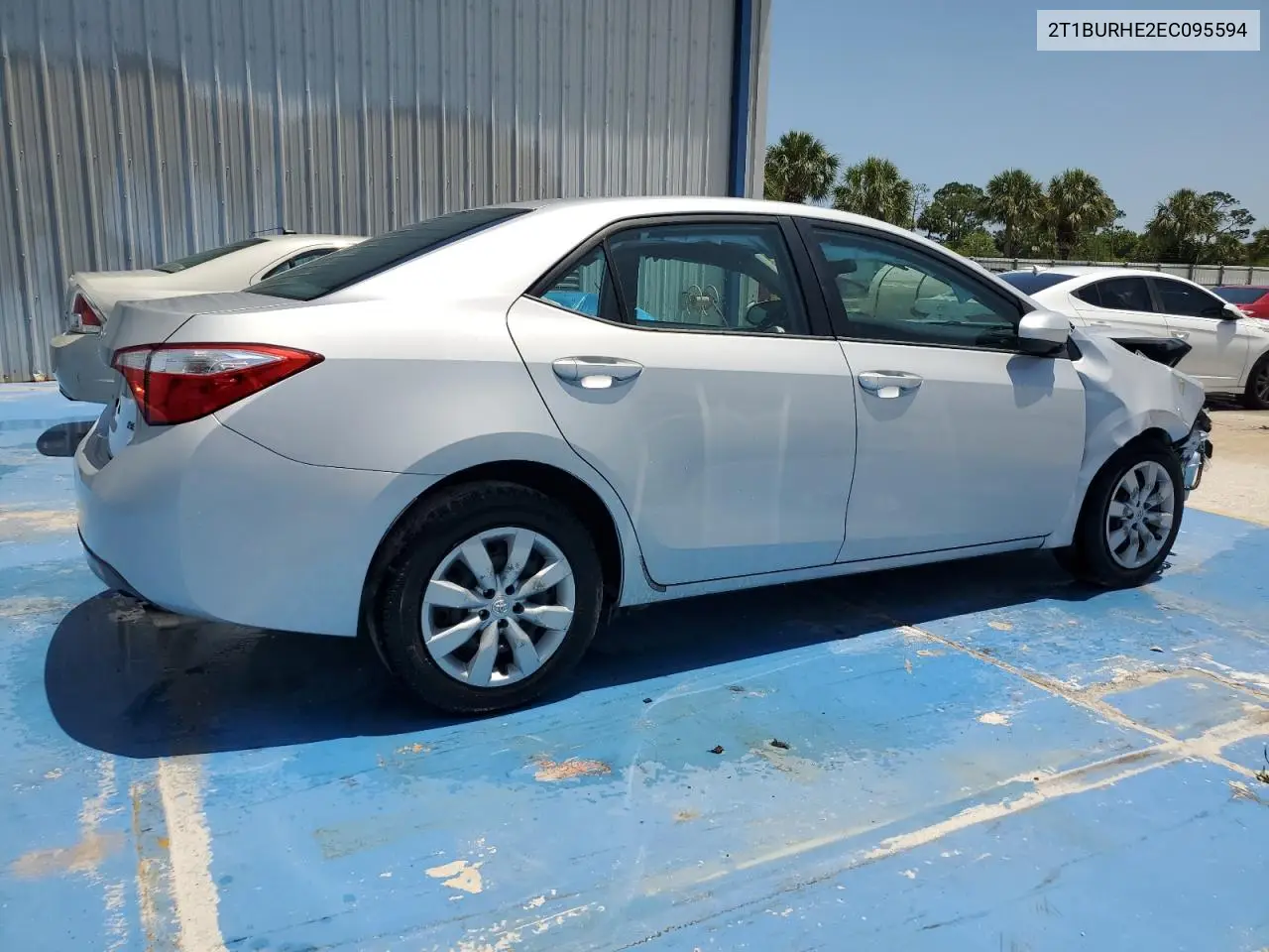 2T1BURHE2EC095594 2014 Toyota Corolla L