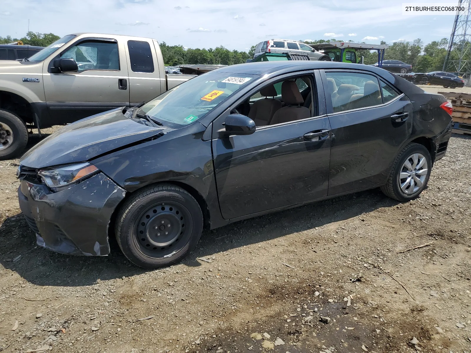 2014 Toyota Corolla L VIN: 2T1BURHE5EC068700 Lot: 64819794