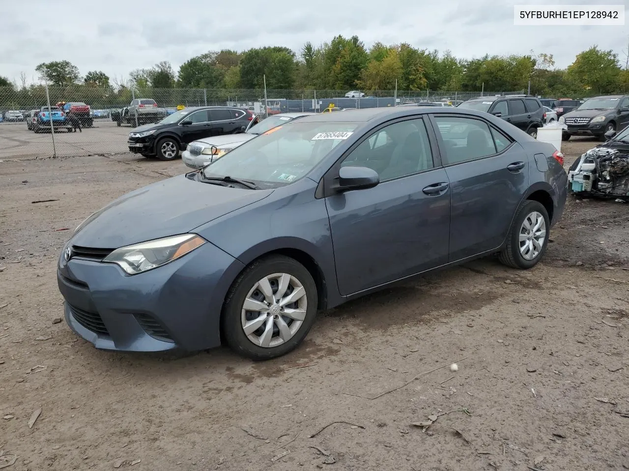 5YFBURHE1EP128942 2014 Toyota Corolla L